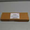 A29 Door Sliding Bolt & Latches, 8 X 2 inches with 3 Gate Latch, Barrel Bolt Iron Black Powder Coat Finish, Security Slide Lock for Doors Gates Cabinet