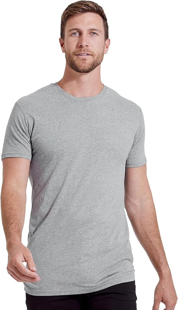 True Classic Mens T-Shirts – Short Sleeve Crew Neck T Shirts for Man, Cotton Blend Plain Novelty Men's T-Shirts
 M