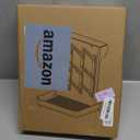 Baby Bottle Drying Rack, Space Saving Baby Bottle Organizer for Countertop, Vertical Bottle Dryer Holder with Brushes Holder, Large Bottle Storage Holder 12 Bottles & Baby Accessories Grey (1pcs, Gray)