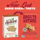 Back to Nature Rosemary & Olive Oil Harvest Whole Wheat Crackers, Non-GMO, Plant-Based Snack, Made with Whole Grain Wheat & Sea Salt, 7 oz Box (BBD 05/29/26)