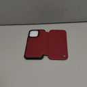 for iPhone 16 Pro Case Wallet Compatible with Magsafe, Slim PU Leather Flip RFID Blocking Card Holder Stand Shockproof Magnetic Women Men Wallet Phone Case Cover for iPhone 16 Pro, Burgundy