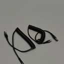 USB C Cable Fast Charging, 2Pack 3ft Coiled USB A to USB C Charge Cable for Car, USB-C Charging Cord Compatible with iPhone 17/16/15/Pro Max/Plus/Samsung Galaxy S20 S10 and More Type C Devices-Black