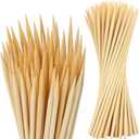 100 PCS 3FT Bamboo Plant Stakes, 6.3mm Thick – 36 Inch Bamboo Sticks for Indoor & Outdoor Plants – Garden Plant Support Stakes for Tomato, Beans, Climbing Plants & More