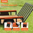 VEVOR Trail Tailgate Lift Assist, Max 180 lbs Load Capacity, Compatible with Open Utility Trailer Tailgate and Ramp, with 10 to 24 Inches Heights Side Rail and 4 to 6 Feet Height Tail Gate or Ramp