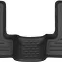 Husky Liners X-act Contour Floor Mats | Fits 2012-2015 Ford Focus | 2nd Row, 1-pc Black - 55691