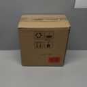 Amazon Basics Air Circulator Desk Fan for Bedroom, Home and Office, 90-Degree Tilt Head, 3 Speed Settings, Cooling, 35 Watts, Black, 11.1"W x 6.3"D x 10.9"H