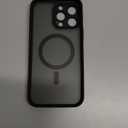 TOCOL for iPhone 16 Pro Max Case, Compatible with Magsafe, Full Camera Protection, Drop Protection, Magnetic Translucent Matte Back Bumper Phone Case for 16 Pro Max 6.9-Inch (Black)