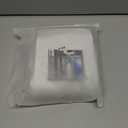 Portable Air Conditioner Universal Window Seal Kit with Adjustable Connector,Tumble Dryer,3m(118),4m(158),5m(197) Available,Air Exchange Guards with Zip and Adhesive Fastener (400cm(158))