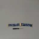 Compatible With Apple Watch Band 38mm 40mm 41mm 42mm 44mm 45mm 46mm 49mm Lightweight Resin For iwatch SE 3 2 Series 11 10 Series 9 8 7 6 5 4 3 2 1 Ultra Apple Watch Bands for Women Men (Pearlescent Navy for Rose Gold)