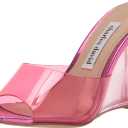Charles David Women's Espy Wedge Sandal (9.5, Flamingo Pink)