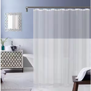 Clear Shower Curtain 70x82 