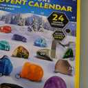 NATIONAL GEOGRAPHIC Gemstone Advent Calendar - 2025 Christmas Countdown Calendar for Kids with 24 Gems to Open Each Day, Complete Rock Collection with Mini Gemstone Dig Kit