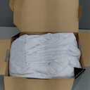 AllerEase Platinum Zip-Off Top Waterproof Mattress Protector Queen 360 Degree Zipper Particle Barrier Temperature Balancing Luxurious Plush Top Separately Machine Washable Mattress Cover (White)