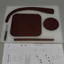 Yarn Holder for Knitting and Crocheting,Crochet Gift for Knitting Lovers,Wooden Yarn Spinner for Crochet by Artowell (Walnut Color)