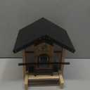 TT Nature Bird Feeder with Camera, Upgraded 1.5L Smart Birdhouse Al Identify for 10000 Plus Species, Auto Capture & Real-time Notifications, Ideal Gift for Bird Lovers (Iron Roof)