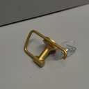 Franklin Brass Voisin (1-Pack) Toilet Paper Holder, Euro Single Post Tissue Roll Wall Mount TP Storage, Satin Gold Bathroom Decor, Accessories VOI50-BB