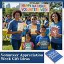 2 x Resurhang 18 Pcs Volunteer Appreciation Gifts Set Includes 9 Volunteer's Notebook Journal and 9 Inspirational Ballpoint Pens Thank You Gift for National Volunteer Week, Social Workers, Teachers