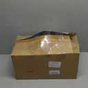 Mepase 22 Pieces Disposable Plastic Western Cowboy Hat Set Felt Wide Brimmed Cowgirl Hats for Men Women Costume Party(Black)