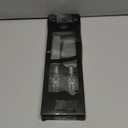 Adorox Elegant Cake Knife and Server Set Stainless Steel with Crystal Handle - Perfect for Weddings Anniversaries,and Special Celebrations (Sliver)