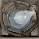 Anchor Hocking 10 Piece Mixing Bowl Set, Nesting Serving Bowls & Mixing Bowls (1 oz, 2 oz, 4 oz, 6 oz, 10 oz, 16 oz, 1 Qt, 1.5 Qt, 2.5 Qt, 3.5 Qt)