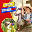 JovialToyz Binoculars for Kids Ages 3-8 Boy Binoculars Toys with Compass & Bird Watching Manual, Christmas Birthday Gifts for 3 4 5 6 7 8 Year Old Boys Girls Age 4-6 6-8 Toddler Outdoor Camping Toys