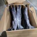 Amazon Basics Sturdy Foldable Plastic Chair, Portable, 350-Pound Capacity, White, 6-Pack