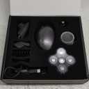 Electric Razor for Men, Head & Body Hair Shaver for Men, Cordless Rechargeable Wet/Dry Bald Head & Groin Waterproof Razor with Rotary Blades,Clippers, Beard Trimmer,Nose Trimmer, Brush (Gray)