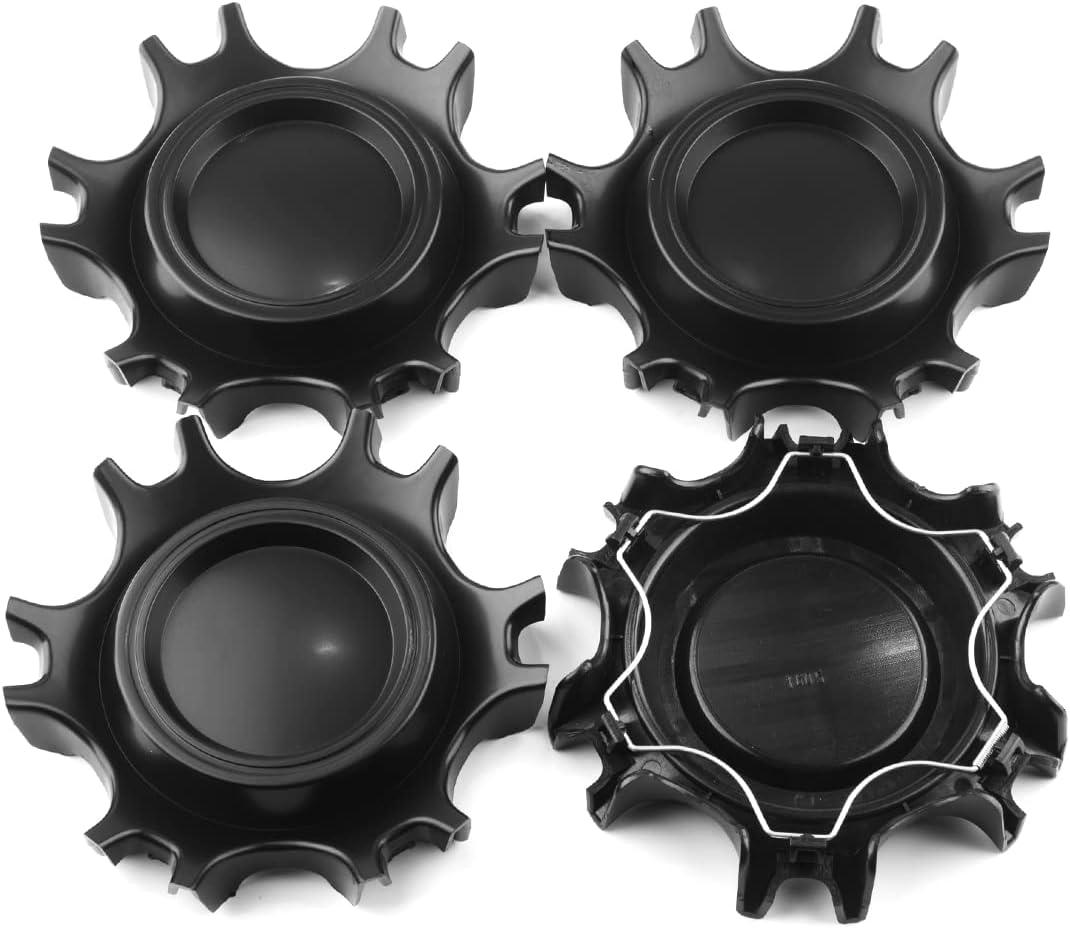 for 2019-2023 Toyota Tacoma Wheel Center Caps 16 Inch 6 Spoke Rim PT946-35200-02 4260B-YQ030 Hubcaps 4 Pack Matte Black