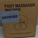 Foot Massager Machine with Heat, Upgrade 6 Airbags 29 Nodes Deep Rolling, Compression, Ankle Kneading, Shiatsu Foot Massager for Neuropathy Plantar Fasciitis, Gifts for Men Women Fits Up to 13"