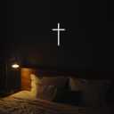 Jesus Cross Personalized Neon Sign for Wall Decoration Dimmable LED Neon Sign Bedroom Wall LED Sign Church Prayer Room or Christian Store Faith Christ Memorial Place 9.5x5.5 Inch