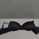 FeelinGirl Wireless Bras Comfortable Push Up Bra Full Support Lift Bralette Seamless Tshirt Bras (Black), 34D