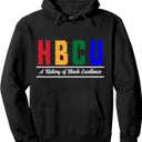 HBCU Apparel Historical Black College HBCU Pullover Hoodie, Size Small