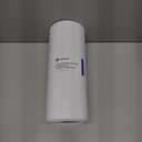 iDesign Freestanding Bathroom Toilet Paper Storage Holder with Lid for 3 Extra Rolls, White (Pack of 1)