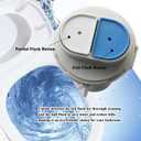 Toilet Flush Valve Replacement Part THU224 Compatible with TOTO Aquia Series Toilets Two-Piece Models CST414M / CST416M