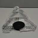 MorningRo Metal Christmas Card Holder Wreath Xmas Card Display Spiral Photo Holder Decorative Tabletop Photo Rack Spiral Wreath for Holiday Party Picture Table Gift (Black,Tree)