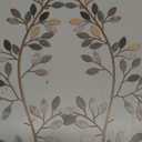 Hotop 2 Pieces Metal Tree Leaf Wall Decor Vine Olive Branch Leaf Wall Art Wrought Iron Scroll Sculptures Above the Bed, Living Room, Outdoor Decoration(Classic Style,Classic Color)