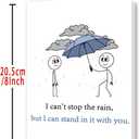 2 x OJsensai Encouragement Card for Men Women, Funny Get Well Soon Card from Doctor Nurse, Support Cards for Sister Bother, 8 x 5.3 inches