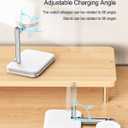2 in 1 Charger Stand for Apple Watch and AirPods, Foldable Watch Charging Dock Compatible with Apple Watch Series Ultra/10/9/8/7/6/Se/5/4/3 & Airpods Pro/4/3/2/1