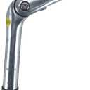 catazer Adjustable Angle Bike Quill Stem 22.2mm for MTB Road Bike, Silver