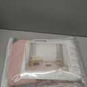 DUALIFE Pink Curtains for Bedroom 72 Inch Length Darkening Curtains for Girls Room Decoration Baby Pink Thermal Insulated Blackout Window Drape 42''x72'' Set of 2 Panels Grommet Top