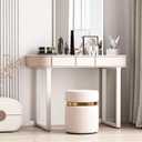 Heavy Duty White Metal Table Legs - 28 Inch Square Tube Dinning Table Legs (4 Only Legs), 18inch wide