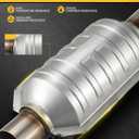 KAC Catalytic Converter Stainless Steel Compatible with 2008-2010 Chevy Cobalt 2.2L, 2008-2011 Chevy HHR 2.2L, 2008-2010 Pontiac G5 2.2L Replace 19421 (EPA Compliant)