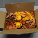 Fall Decor, 5PCS Artificial Autumn Pumpkin Plant Floral Stems Decorations, for Home Weeding Vase Arrangement Harvest Thanksgiving Holiday Branches Indoor Decor