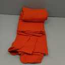 EMME Cotton Throw Blanket - 100% Muslin Soft, Breathable Gauze - All Season, Lightweight - Pre-Washed - Orange Rust, 50"x70"