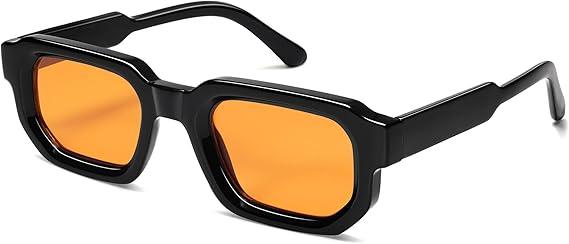 VANLINKER Retro Small Chunky Rectangle Sunglasses for Men Women Vintage Trendy Square Thick Sun Glasses VL9823 VANLINKER Retro Small Chunky Rectangle Sunglasses for Men Women Vintage Trendy Square Thick Sun Glasses VL9823
