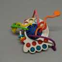 Sensory Montessori Baby Toys, Silicone Remote Control for Infant 6 12 Months, Toddler Educational Learning Travel Toys for Newborn Baby Shower Boy Girl Birthday Gifts Christmas Stocking Stuffers