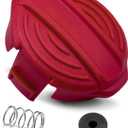 CMZST260H Weed Trimmer Head Cap Cover - Spring and Spring Cap Compatible with Craftsman CMCST920M1 CMCST920 CMCST960 CMCST960E1 Type 1, Qucikwind Weedwacker Series String Trimmer