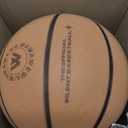 The Official Silent Basketball  Indoor Basketball for Quiet Dribbling  Grooved Airless Indoor Training PU Foam Basket Ball  Real Feel Silent Play for All Ages (Size 7)