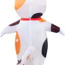 Spooktacular Creations Adult Inflatable Costume, Calico Blow-up Suit, Cat Funny Halloween Costume for Cosplay Parties (Large(67In))