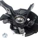 Steering Knuckle Wheel Hub Bearing Assembly Front Right Passenger Compatible with Civic 1.8L 2012 2013 2014 2015 2016